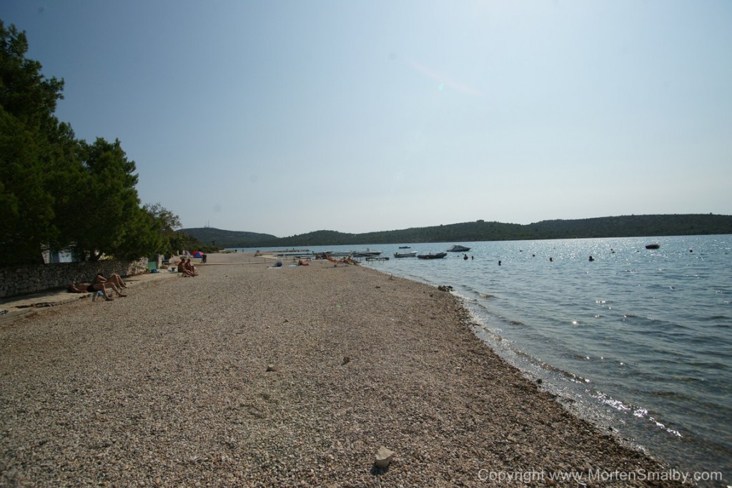 Spiaggia a Pirovac